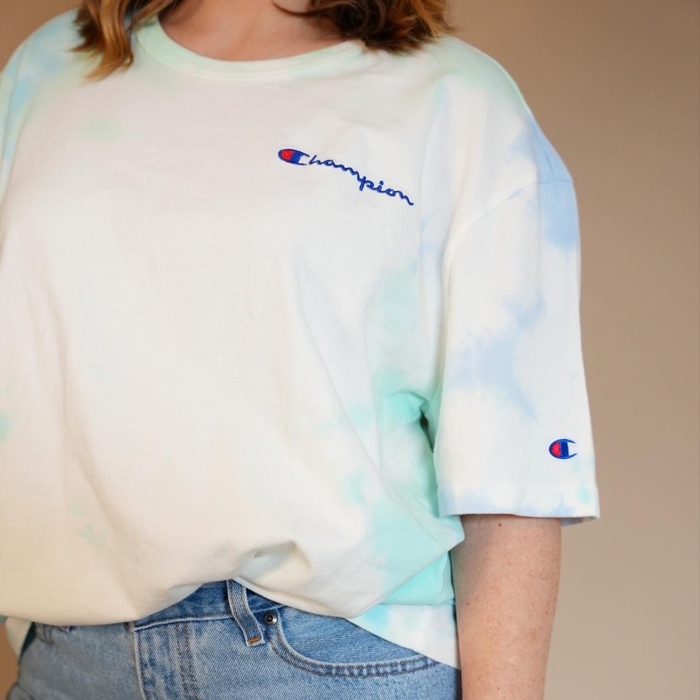 Tye dye Champion T-shirt